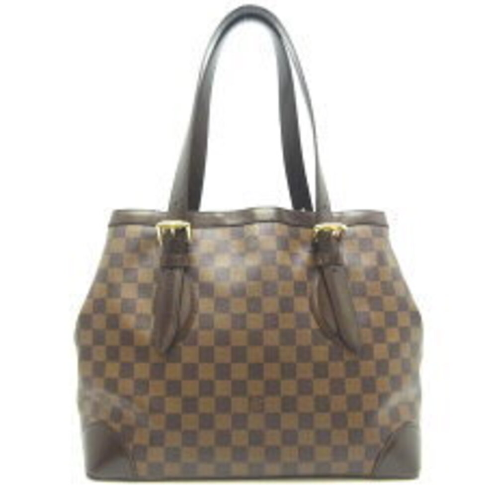 Louis Vuitton Hampstead Tote Bag Damier Ebene Brown - Picture 2 of 6
